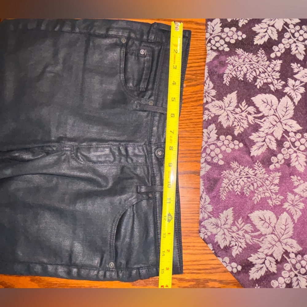Adriano Goldsmied absolute leggings. Black coated skinny jeans. - Picture 7 of 10